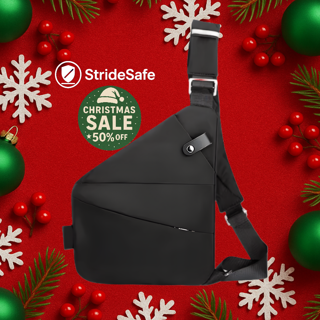 StrideSafe™ tyverisikker skuldertaske