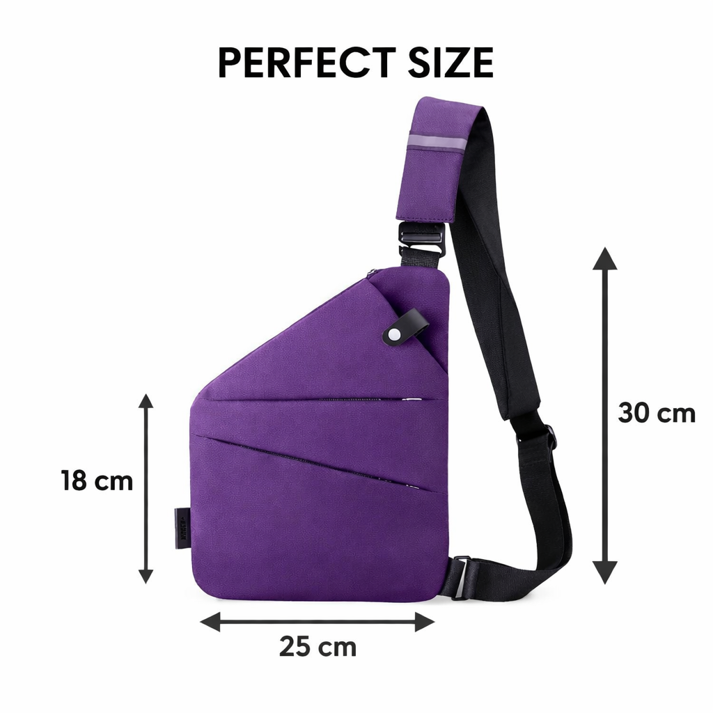 StrideSafe™ tyverisikker skuldertaske