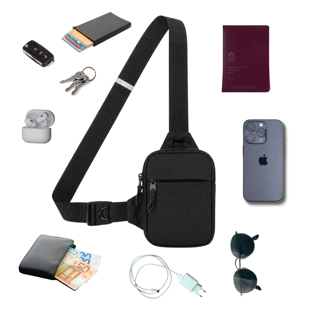 StrideSafe™ tyverisikker skuldertaske